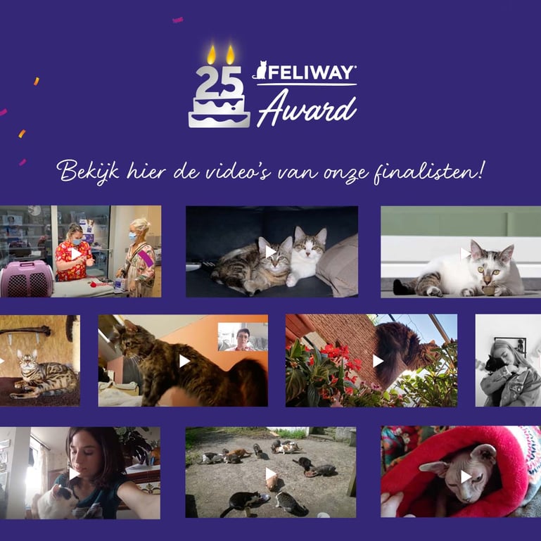 25 jaar FELIWAY Award finalisten België