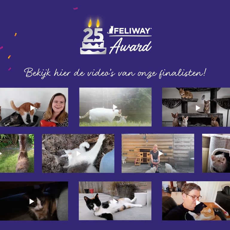 25 jaar FELIWAY Award finalisten Nederland