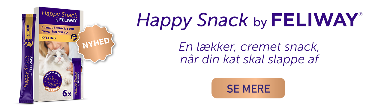 Happy Snack by FELIWAY - En lækker, cremet snack, når din kat skal slappe af