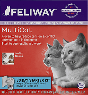 difference between feliway classic and multicat