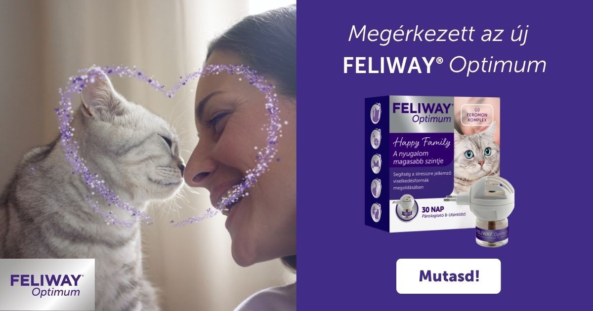 Az új FELIWAY Optimum párologtató